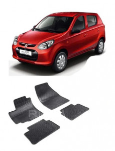 Suzuki Alto, Hatchback, fabricat din 03.2009 - 2015, set covorase auto dedicate, din cauciuc 100% Premium accesorii pentru autoturismul tau - masina v160133