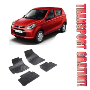 Suzuki Alto, Hatchback, fabricat din 03.2009 - 2015, set covorase auto dedicate, din cauciuc 100% Premium