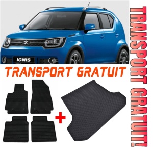 Suzuki Ignis Set Covorase + tavita portbagaj auto Suzuki Ignis III fabricatie 01.2017 - prezent, caroserie suv, 4x4