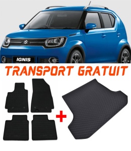 Suzuki Ignis Set Covorase + tavita portbagaj auto Suzuki Ignis III fabricatie 01.2017 - prezent, caroserie suv, 4x2 accesorii pentru autoturismul tau - masina v2948