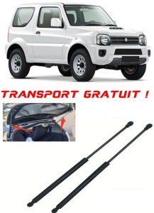 SUZUKI JIMNY Closed Off-Road Vehicle (SN) - Set 2 amortizoare pentru portbagaj / haion compatibil cu SUZUKI JIMNY Closed Off-Road Vehicle (SN) fabricat 2001 – 2007 accesorii pentru autoturismul tau - masina v26889