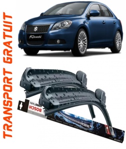 Suzuki Kizashi Set 2 stergatoare parbriz Bosch Bosch Aerotwin 60 cm/45 cm compatibile cu Suzuki Kizashi (Fr) din 2010 (60 cm / 45 cm) accesorii pentru autoturismul tau - masina v123629