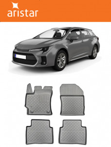 Suzuki Swace, Combi, Din 2020 - Prezent , Set Covorase Auto Tip Tavita Premium 3D, din cauciuc accesorii pentru autoturismul tau - masina v173230