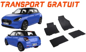 Suzuki Swift, Hatchback, fabricat din 05.2017 - Prezent, set covorase auto dedicate, din cauciuc 100% Premium accesorii pentru autoturismul tau - masina v160478