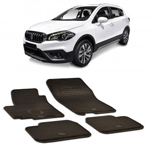 Suzuki SX4 Cross (2013-2025), inclusiv hybrid Set 4 covorase auto cauciuc Urban Line