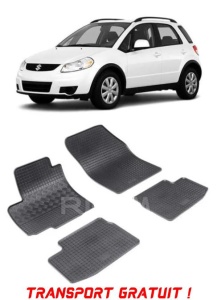 Suzuki Sx4, Hatchback, fabricat din 2006 - 08.2013, set covorase auto dedicate, din cauciuc 100% Premium - Transport Gratuit accesorii pentru autoturismul tau - masina v37599