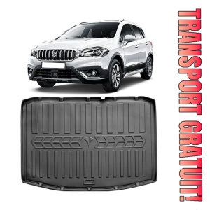 Suzuki SX4 III S-Cross Cu Podea Joasa (2021-prezent) Tavita cauciuc pentru protectie portbagaj dedicata pentru Suzuki Sx4 Transport Gratuit