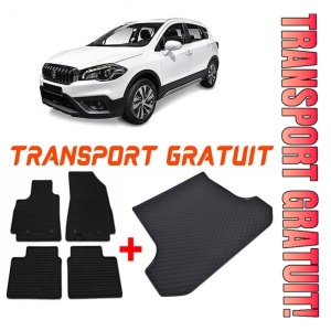 Suzuki Sx4 S-Cross din 09.2013 - 2019 Suv Portbagaj Superior *2, Set Covorase + tavita portbagaj auto