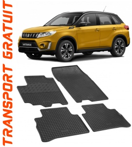 Suzuki VItara, Suv, fabricat din 03.2015 - 03.2020, set covorase auto dedicate, din cauciuc 100% Premium accesorii pentru autoturismul tau - masina v154185