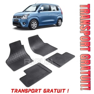Suzuki Wagon R+, Hatchback, fabricat din 2000 - 12.2007, set covorase auto dedicate, din cauciuc 100% Premium - Transport Gratuit