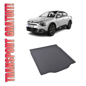 Tavita Portbagaj CITROEN E-C4X 2023-prezent, protectie portbagaj, din cauciuc 100%, pentru autoturismul CITROEN E-C4X