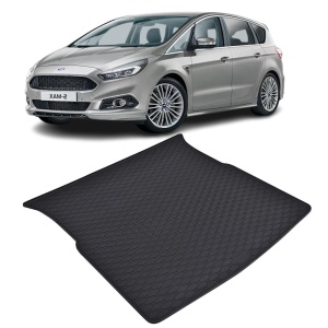 Tavita Portbagaj FORD S-Max 5 locuri 2007-2015, protectie portbagaj, din cauciuc 100%, pentru autoturismul FORD S-Max 5