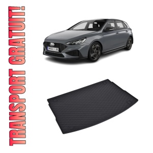 Tavita Portbagaj HYUNDAI i30 Hatchback 2017-prezent, protectie portbagaj, din cauciuc 100%, pentru autoturismul HYUNDAI i30 Hatchback