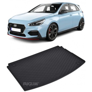 Tavita Portbagaj HYUNDAI I30 Hatchback MHEV 2021-prezent, protectie portbagaj, din cauciuc 100%, pentru autoturismul HYUNDAI I30 Hatchback