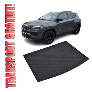Tavita Portbagaj JEEP Compass PHEV 2017-prezent, protectie portbagaj, din cauciuc 100%, pentru autoturismul JEEP Compass PHEV
