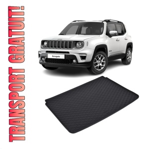 Tavita Portbagaj JEEP Renegade MHEV 2019-prezent, protectie portbagaj, din cauciuc 100%, pentru autoturismul JEEP Renegade MHEV