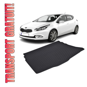 Tavita Portbagaj KIA Ceed Hatchback 2012-2018, protectie portbagaj, din cauciuc 100%, pentru autoturismul KIA Ceed Hatchback