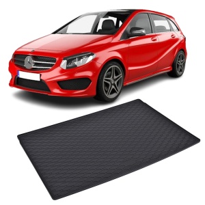 Tavita Portbagaj MERCEDES B-Klasse 2011-2018, protectie portbagaj, din cauciuc 100%, pentru autoturismul MERCEDES B-Klasse