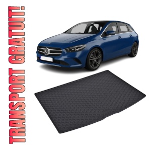 Tavita Portbagaj MERCEDES B-Klasse 2019-prezent, protectie portbagaj, din cauciuc 100%, pentru autoturismul MERCEDES B-Klasse