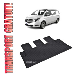 Tavita Portbagaj MERCEDES V L 8/9 locuri 2014-prezent, protectie portbagaj, din cauciuc 100%, pentru autoturismul MERCEDES V