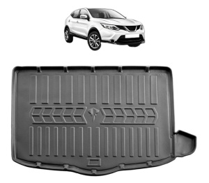 Tavita Portbagaj NISSAN QASHQAI J11 CU PODEA JOASA din 2014-2017, Protectie Portbagaj Auto - Img 2