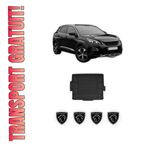 Tavita Portbagaj PEUGEOT 3008 II SUV (MC_, MR_, MJ_, M4_) din 2016-2020, Protectie Portbagaj Auto PEUGEOT