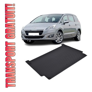 Tavita Portbagaj PEUGEOT 5008 2010-2013, protectie portbagaj, din cauciuc 100%, pentru autoturismul PEUGEOT 5008