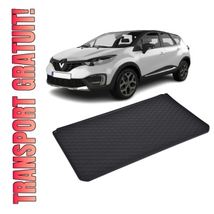 Tavita Portbagaj RENAULT Captur 2013-2019, protectie portbagaj, din cauciuc 100%, pentru autoturismul RENAULT Captur