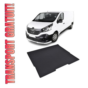 Tavita Portbagaj RENAULT Trafic 2014-prezent, protectie portbagaj, din cauciuc 100%, pentru autoturismul RENAULT Trafic
