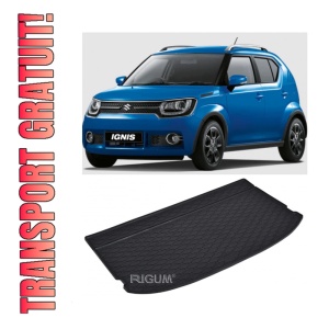 Tavita Portbagaj SUZUKI Ignis 4x2, 4x4 2017-prezent, protectie portbagaj, din cauciuc 100%, pentru autoturismul SUZUKI Ignis 4x2
