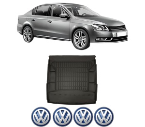 Tavita Portbagaj Volkswagen PASSAT B7 (362) din 2010-2014, Protectie Portbagaj Auto Volkswagen - Img 2