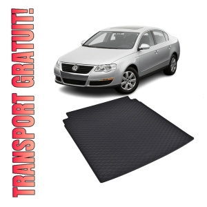 Tavita Portbagaj Volkswagen Passat Sedan 2011-2014, protectie portbagaj, din cauciuc 100%, pentru autoturismul Volkswagen Passat Sedan