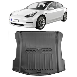 Tesla Model 3 Portbagaj Spate (2017-prezent) Tavita cauciuc pentru protectie portbagaj dedicata pentru TESLA MODEL Transport Gratuit accesorii pentru autoturismul tau - masina v22741