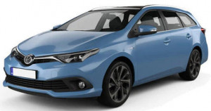 Toyota Auris II Hatchback din 01.2013 - 12.2018 *2, Tavita Pentru Portbagaj Lux Premium Dedicata, accesorii pentru autoturismul tau - masina v185623