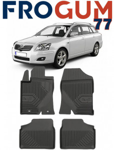 Toyota Avensis II Din 03.2003 - 12.2008, Combi , Set Covorase Auto Tip Tavita Premium 3D, din cauciuc accesorii pentru autoturismul tau - masina v167904