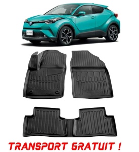 Toyota C-Hr (2016 - prezent) Set covorase auto cauciuc G.Modern Line 3D transport gratuit accesorii pentru autoturismul tau - masina v49854
