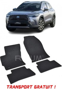 Toyota Corolla Cross Hybrid fabricat din 11.2022 - Prezent, Suv, set covorase auto dedicate, din cauciuc 100% Premium - Transport Gratuit accesorii pentru autoturismul tau - masina v37545