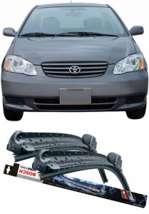 Toyota Corolla Set 2 stergatoare parbriz Bosch Bosch Aerotwin compatibile cu Toyota Corolla 2002-2007 (57.5 cm / 40 cm) accesorii pentru autoturismul tau - masina v134710