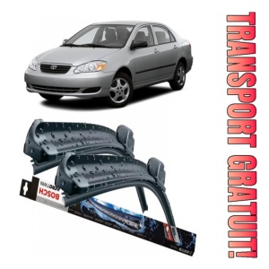 Toyota Corolla Set 2 stergatoare parbriz Bosch Bosch Aerotwin compatibile cu Toyota Corolla 2004-2009 (65 cm / 40 cm)