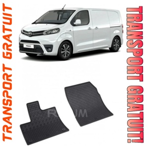 Toyota Proace City, Van, fabricat din 03.2020 - Prezent, 2 Locuri, set covorase auto dedicate, din cauciuc 100% Premium