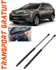 Toyota RAV 4 IV Set 2 amortizoare pentru portbagaj / haion Krosno compatibil cu Toyota RAV 4 IV SUV fabricat intre 2012-2018 accesorii pentru autoturismul tau - masina v88654
