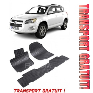Toyota Rav4 III, Suv, fabricat din 02.2006 - 02.2013, set covorase auto dedicate, din cauciuc 100% Premium - Transport Gratuit