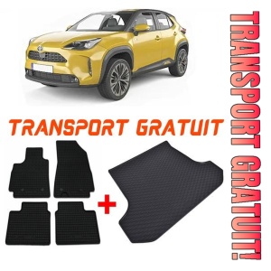 Toyota Yaris Cross Hybrid din 09.2021 - Prezent Suv Portbagaj Inferior *2, Set Covorase + tavita portbagaj auto
