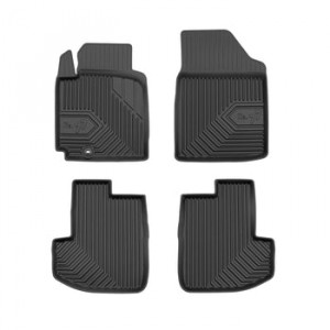 Toyota Yaris I Din 1999 - 2005, Hatchback , Set Covorase Auto Tip Tavita Premium 3D, din cauciuc accesorii pentru autoturismul tau - masina v169353