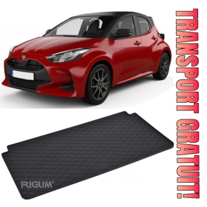 Toyota Yaris Tavita pentru portbagaj din cauciuc, compatibila Toyota Yaris II, caroserie hatchback, fabricatie 10.2005 - 2011, portbagaj inferior