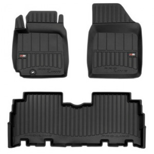 Toyota Yaris Verso Din 2000 - 2006, Van , Set Covorase Auto Tip Tavita Premium 3D, din cauciuc accesorii pentru autoturismul tau - masina v162762