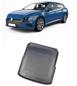 Volkswagen Arteon Combi din 06.2017 - Prezent, Tavita Pentru Portbagaj Lux Premium Dedicata, Cu Roata Rezerva *2 accesorii pentru autoturismul tau - masina v197498