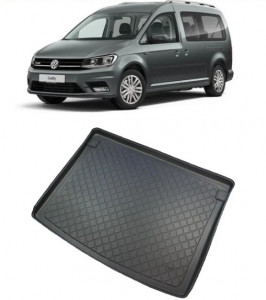Volkswagen Caddy Van din 08.2010 - 10.2020, Tavita Pentru Portbagaj Lux Premium Dedicata, Pasaje Roti Fara Capitonare *1 accesorii pentru autoturismul tau - masina v203083