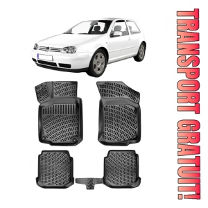Volkswagen Golf 4 1997-2005 Set Covorase Auto Cauciuc Premium Umbrella