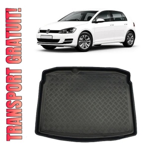 Volkswagen Golf 6 Comfortline Hatchback din 09.2008 - 09.2012, Tavita Pentru Portbagaj Lux Premium Dedicata, Roata Rezerva Ingusta / Kit Reparatie *1